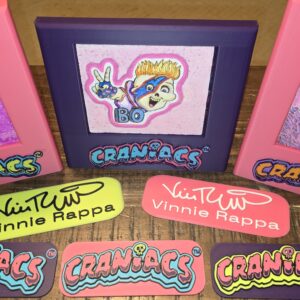 Official Licensed Craniacs Styro-Art Frame!